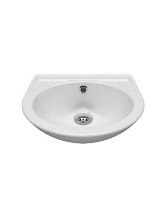 Turavit Wall Mounted Wall-mounted Sink Ceramic 28x35x16cm White