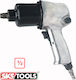 SKS Tools 49000003 Αερόκλειδο 1/2" με Μέγιστη Ροπή 55.57kgm