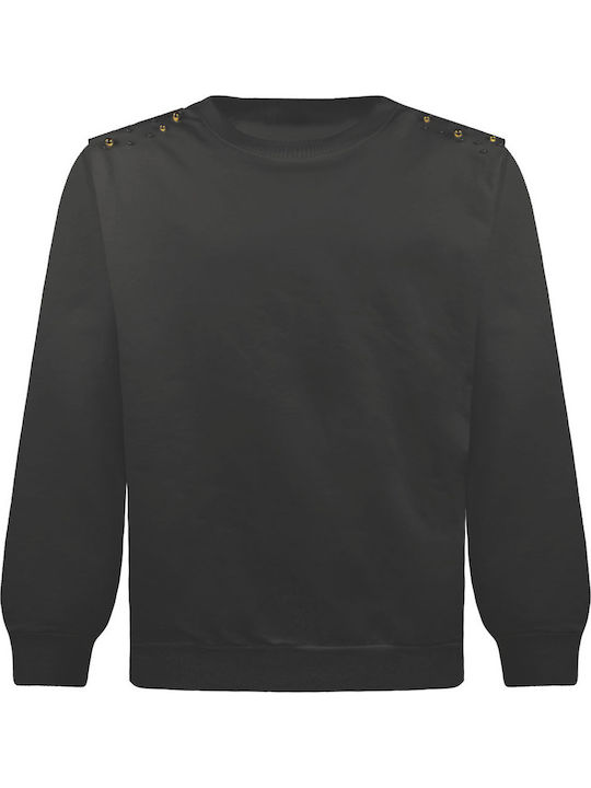Energiers Kinder-Sweatshirt Schwarz