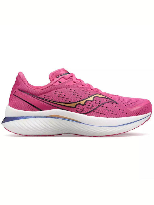 Saucony Endorphin Speed 3 Ανδρικά Αθλητικά Παπούτσια Running Ροζ