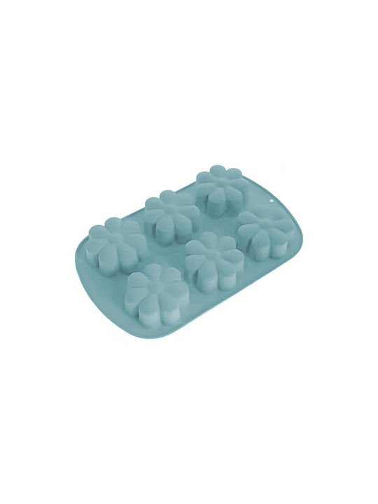 Spring No Coating Silicone Chocolates 6 Cups Baking Pan 27x17cm