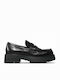 Cosmo 2.0 Leather Women's Loafers in Black Color