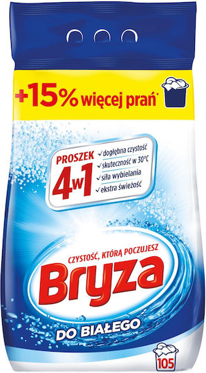 Bryza Detergent Powder for Whites Clothes 6.825kg (105 Measuring Cups)