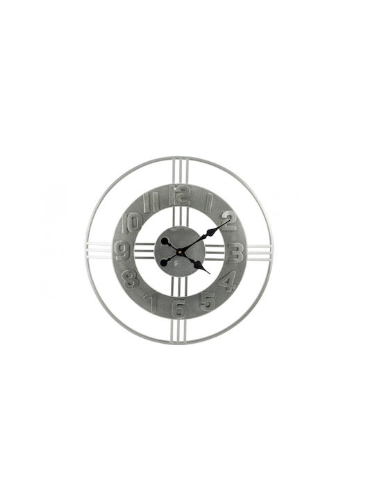 Idea Home Ρολόι Τοίχου Μεταλλικό 60cm
