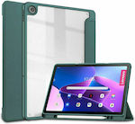 Tech-Protect Hybrid Flip Cover Piele artificială Verde (Lenovo Tab M10 Plus 10.6" Generația a 3-a)