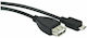 Lanberg OEM-0006 Конвертор micro USB мъжки към USB-A женски Черен 1бр