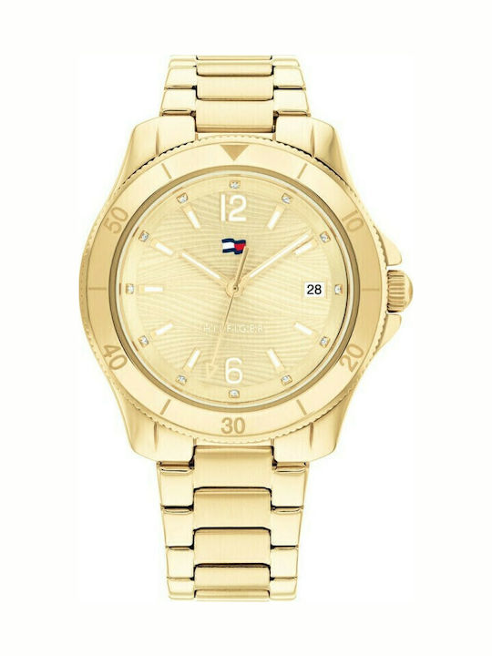 Tommy Hilfiger Brooke Women's Watch with Gold M...