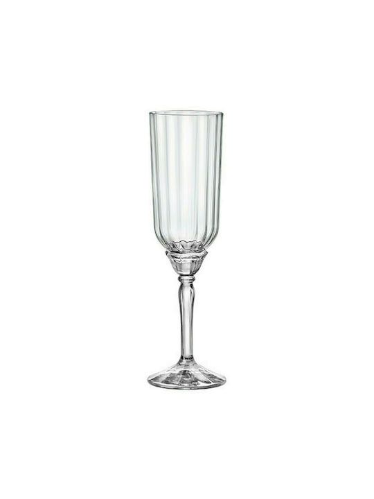 Bormioli Rocco Florian Glass Champagne made of Glass Goblet 210ml 1pcs