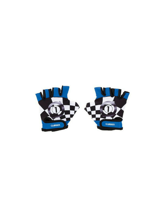 Globber Xs 2 528004 Mănuși De Ciclism Scurte Pentru Copii Albastre