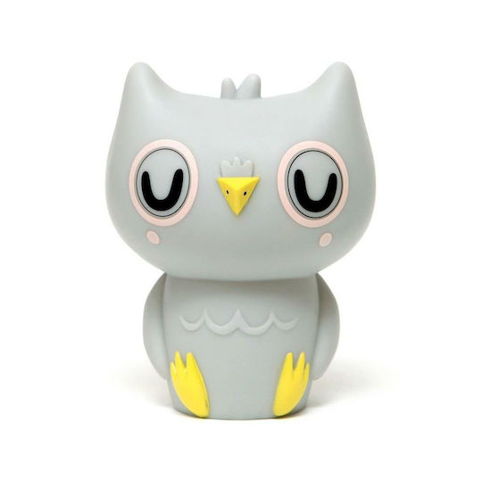 Petit Monkey Led Kids Decorative Lamp Owl Yellow