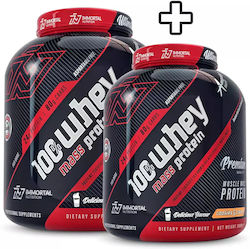 Immortal Nutrition 100% Whey Mass Protein Πρωτεΐνη Ορού Γάλακτος με Γεύση Cookies & Cream 2x3kg