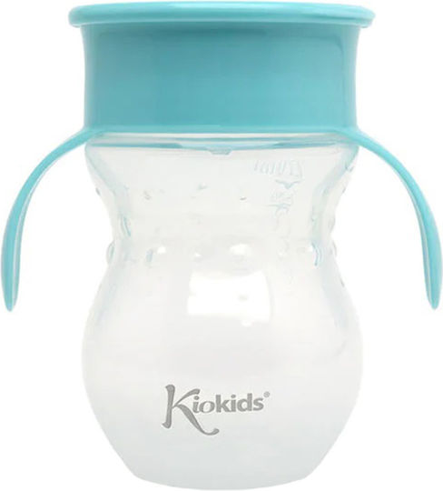 Kiokids Παιδικό Ποτηράκι από Πλαστικό Μπλε 270ml για 10m+