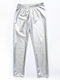 Kinder Leggings Lang Silber