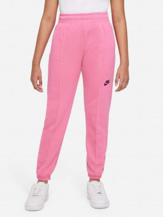 Nike Copilăresc Pantalon de Trening Roz 1buc Sportswear