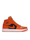 Air  1 Retro Mid SE Boots Crimson Bliss / Black / Sail / Rush Orange