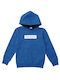 Funky Kinder Sweatshirt mit Kapuze Blau