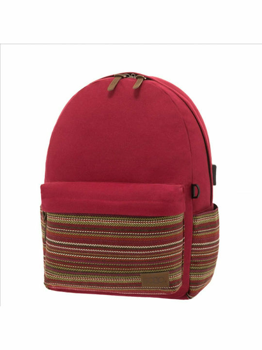 Polo Canvas 25lt Κόκκινο