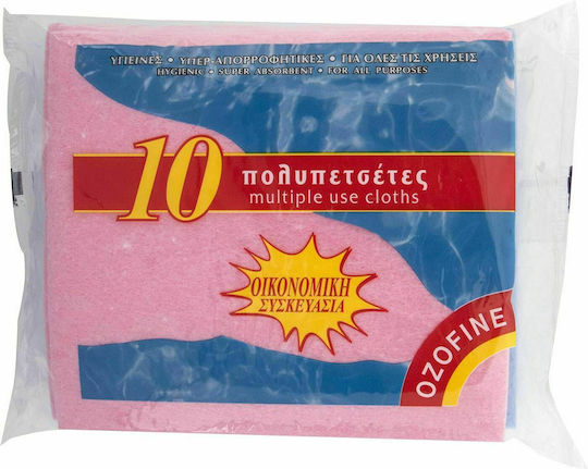 Sponge Cloths General Use Multicolour 10pcs