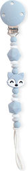 Saro Pacifier Clip Foxy