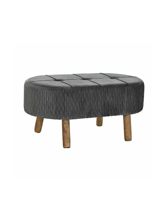 Bench Stool Dark Grey 80x46x38cm