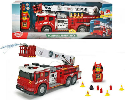 Dickie Aerial Ladder Truck Кран Пожарна кола