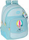Blackfit8 Fly With Me Schulranzen Rucksack Grundschule Hellblau mit Flaschenhalter 15Liter