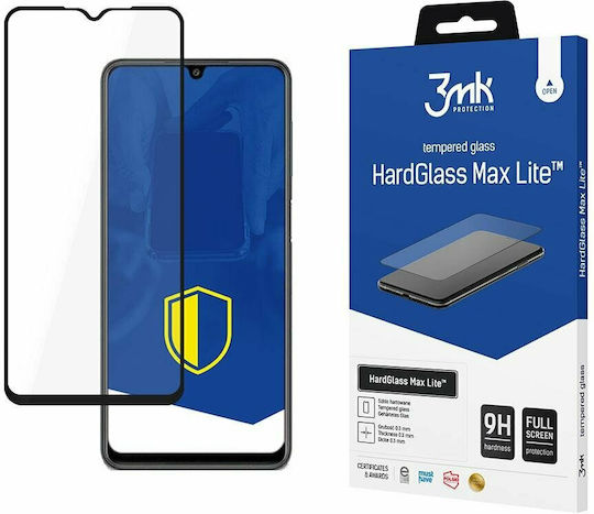 3MK HardGlass Max Lite Tempered Glass Μαύρο (Galaxy M22)