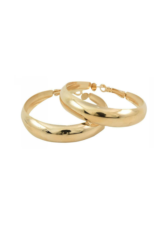 Earrings Hoops Gold Plated