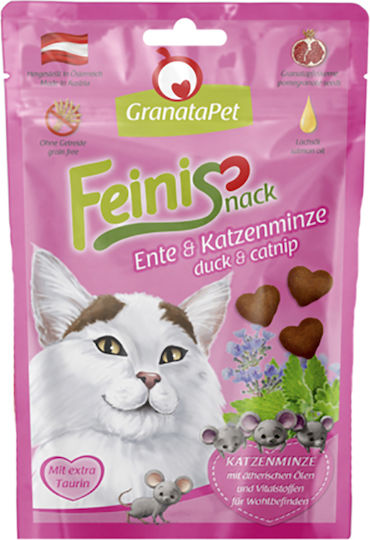 Granata Pet Foods FeiniSnacks Λιχουδιές με Πάπια με Catnip για Γάτα 50gr