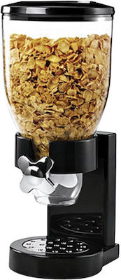 Factory Distribuitor de cereale Cereal Dispenser Black cu Capacitatea de 2lt