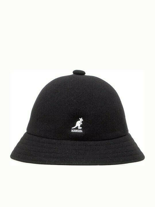 Kangol Υφασμάτινo Ανδρικό Καπέλο Στυλ Bucket Μαύρο