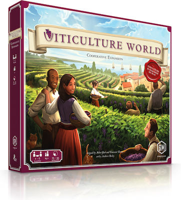 Stonemaier Games Επέκταση Παιχνιδιού Viticulture World για 1-6 Παίκτες 13+ Ετών