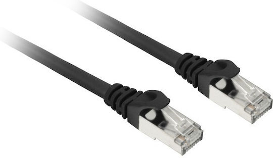 Sharkoon S/FTP Kat.7a 10Gbps Netzwerkkabel Ethernet 1m Schwarzes