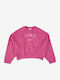 Fleece Hanorac Copii Fuchsia Trend