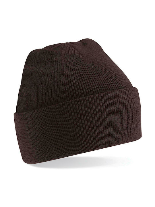 Beechfield Beanie Männer Beanie Gestrickt Choco...