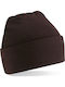 Ανδρικός Beanie Σκούφος Chocolate