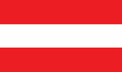 AUSTRIAN FLAG AUSTRIAN FLAG NET DIMENSION 70X100 CM.