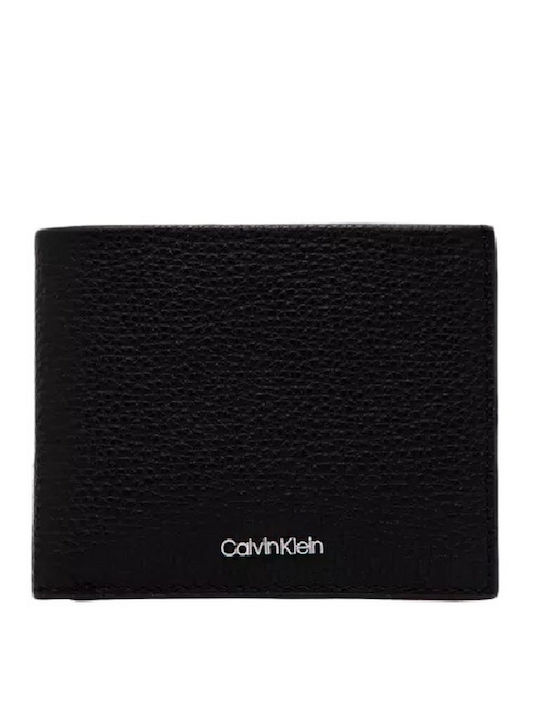 Minimalism Leather Men's Wallet Classic Black