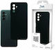 3MK Matt Silicone Back Cover Black (Galaxy M23)