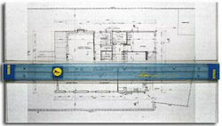 Parallilo Tablă pentru desen liniar cu paralograf și mâner 52x37cm