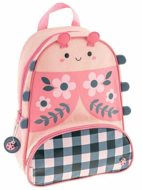 Stephen Joseph Sidekicks Σχολική Τσάντα Πλάτης Νηπιαγωγείου Ροζ με