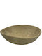 InTheBox Kesu Decorative Bowl Polyresin Brown 25.3x19x10cm