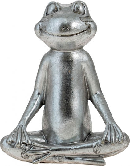 Zen Collection Διακοσμητικός Βάτραχος Πολυρητίνης 10x6x14cm