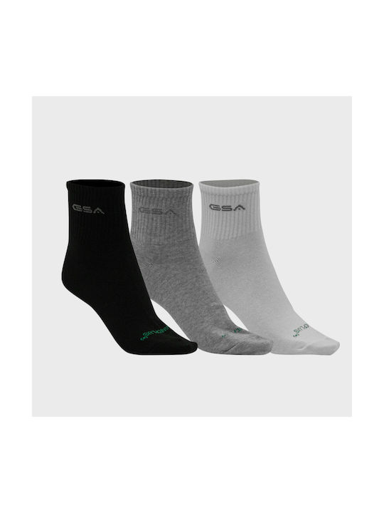 GSA Organicplus 500 Ultralight Αθλητικές Κάλτσες Πολύχρωμες 3 Ζεύγη