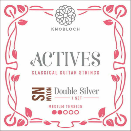 Knobloch Double Silver Nylon SN 300ADQ Medium Μονή Χορδή Nylon Κλασικής Κιθάρας