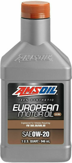 Amsoil Synthetic Car Oil 0W-20 0.946lt