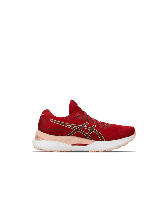ASICS Gel-Nimbus 24 Γυναικεία Αθλητικά Παπούτσια Running Cranberry / Frosted Rose