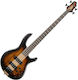 Cort 4-String Electric Bass C4 Plus ZBMH OTAB Tobacco Burst