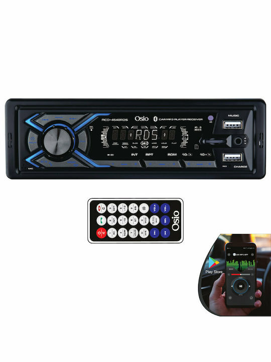 Osio Ηχοσύστημα Αυτοκινήτου Universal 1DIN (Bluetooth/USB/AUX)