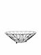 Max Home Fruit Bowl Metallic Black 30x30x10cm